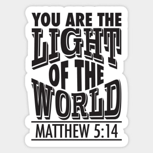 Matthew 5:14 Sticker